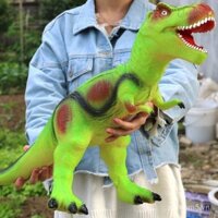 Đồ chơi khủng long lớn, mô hình động vật Tyrannosaurus Rex bằng cao su mềm thực tế, nhựa mềm cực lớn cho trẻ em từ 3 tuổi đến 6 tuổi.