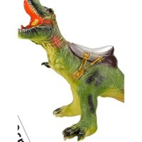 Đồ chơi khủng long nhựa mềm thực tế lớn Ganho, mô hình động vật Tyrannosaurus Rex, nhựa mềm lớn cho trẻ em và trẻ sơ sinh