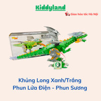 Đồ chơi Khủng Long Robot Phun Nước Lửa Điện cho bé trai có Pin