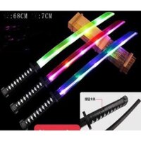 Đồ chơi kiếm nhựa Katana có đèn và âm thanh