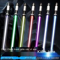 ◑❇☁◊Đồ Chơi Kiếm Phát Sáng Katana Có Đèn Tặng Pin, Kiếm Ánh Sáng Đồ Chơi Sẵn 4 Màu Hottrend Cháy Phố Được Chọn Màu-Lb57