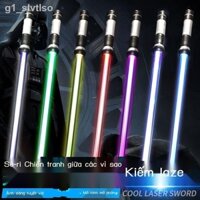 ✐▪☼☁◊Đồ Chơi Kiếm Phát Sáng Katana Có Đèn Tặng Pin, Kiếm Ánh Sáng Đồ Chơi Sẵn 4 Màu Hottrend Cháy Phố Được Chọn Màu-Lb57