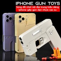 Đồ chơi kiểu dáng IPHONE gấp gọn, bật đạn cực ngầu, nhựa ABS