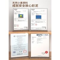 Đồ chơi làm mì kem cho trẻ em, bộ dụng cụ làm khuôn đất sét không độc hại, đất sét thực phẩm cho bé gái