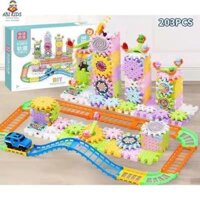 Đồ Chơi Lắp Ghép Chuyển Động Bánh Răng 203 Chi Tiết - Bộ Lắp Ráp Bánh Răng