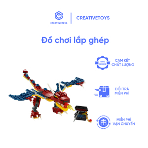 Đồ chơi lắp ghép Creator 31102 - Rồng Lửa