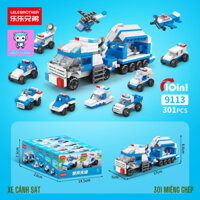 Đồ chơi lắp ghép đơn giản nhiều kiểu lắp : máy bay , cứu hoả, tàu sân bay, côn trùng, sinh vật biển, động vật, cảnh sát