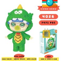 Đồ chơi lắp ghép Em bé Khủng Long 40cm , lego , mô hình , quà tặng , tranh trí phòng