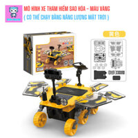 Đồ chơi lắp ghép lắp ráp mô hình xe thám hiểm Sao Hỏa  ( đồ chơi năng lượng mặt trời )