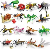 Đồ chơi lắp ghép lego động vật côn trùng – Trò chơi giáo dục đầy sáng tạo cho bé yêu