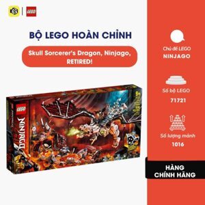 Đồ chơi lắp ghép Lego Ninjago 71721 - Rồng Thần Của Phù Thủy Đầu Lâu