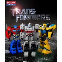 Đồ Chơi Lắp Ghép Mô Hình Gundam Transformers Robot Biến Hình