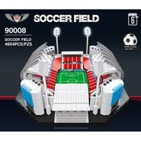 Đồ chơi Lắp ghép Mô hình SOCCER FIELD Sports Architecture Citys football stadium Sân bóng 90008