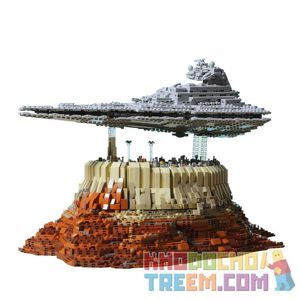Đồ chơi Lắp ghép Mould King 21007 - Tàu hoàng đế trên thành phố Jedha