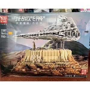 Đồ chơi Lắp ghép Mould King 21007 - Tàu hoàng đế trên thành phố Jedha