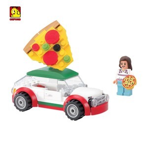 Đồ chơi lắp ghép xe bánh Pizza Oxford HS33911