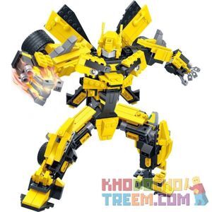 Đồ chơi lắp ghép xếp hình Gudi 8715 - Robot Biến Hình