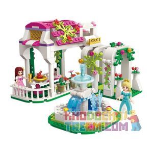 Đồ chơi lắp ghép xếp hình Qman 2602 - Vườn Hoa Công Chúa 261