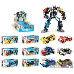 Đồ chơi lắp ghép xếp hình Qman 1409 - Chiến binh huyền thoại