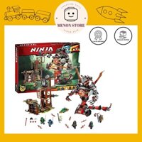 Đồ chơi lắp ráp 20583 10583 70626 Ninja Đại chiến quái vật rắn khổng lồ - Xếp hình thông minh