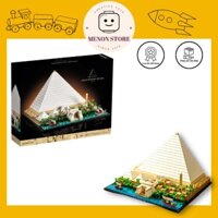 Đồ chơi lắp ráp 54121 16111 21058 Mô hình Đại kim tự tháp Giza Ai Cập The Great Pyramid of Giza - Xếp hình thông minh