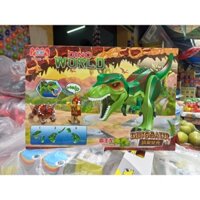 Đồ chơi lắp ráp 7728-1 - Mô Hình Khủng Long Bạo Chúa Xanh Dinosaur