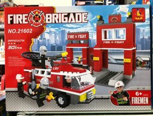 Đồ chơi lắp ráp Ausini - Sở cứu hỏa - Trạm cứu hỏa 21602 (301 mảnh ghép)