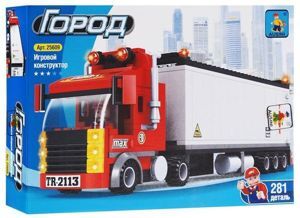 Đồ chơi lắp ráp Ausini - thành phố hiện đại - xe tải 25609 (281 mảnh ghép)