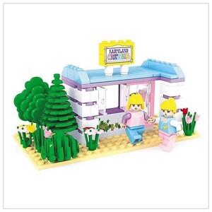 Đồ chơi lắp ráp Ausini - Vùng đất thần tiên - Phòng bán vé 24413 (110 mảnh ghép)