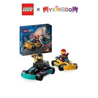 Đồ Chơi Lắp Ráp Bộ Đôi Xe Đua Go-Karts LEGO CITY 60400 (99 chi tiết)