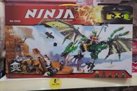 Đồ chơi lắp ráp : Bộ NINJA Thunder Swordsman (Rồng Xanh của Lloyd) 603pcs, 6ages+ , No. 10526