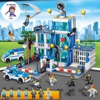 Đồ Chơi Lắp Ráp Cảnh Sát SWAT Mô Hình Đồn Cảnh Sát / Máy Bay / Tàu Chiến / Cảnh Sát Đặc Nhiệm / Trụ Sở Chỉ Huy