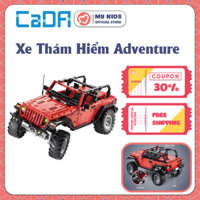 Đồ Chơi Lắp Ráp Điều Khiển Xe Thám Hiểm Adventure - CADA C61006W