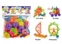 Đồ Chơi Lắp Ráp, Đồ Chơi Xếp Hình Hoa, Kính Vạn Hoa, Nhựa An Toàn, Phù Hợp Cho Bé Từ 2 Tuổi