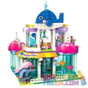 Đồ chơi lắp ráp Enlighten 2012 - Thủy Cung Cá Voi Xanh