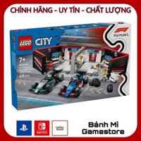 Đồ Chơi Lắp Ráp Garage & Mercedes AMG & Alpine Cars Nhà Để Xe F1 LEGO CITY 60444