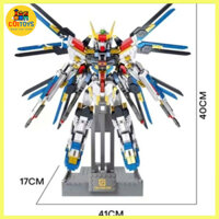 Đồ chơi lắp ráp Gundam, mycraft, lắp ráp xe, robot, siêu nhân, xe
