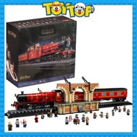 Đồ chơi lắp ráp Harry Potter tàu hỏa tốc hành cỡ lớn Hogwarts Express xếp hình No 87020 SX6405 mô phỏng 76405