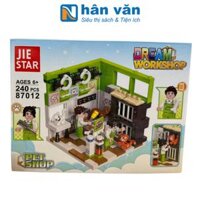 Đồ Chơi Láp Ráp Hộp Logo Ráp Shop Thú Cưng 240 Miếng Jie Star 87012