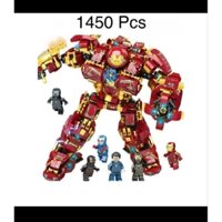 Đồ chơi lắp ráp Hulkbuster Iron man 1065pcs, mô hình robot người sắt trí tuệ, hộp đựng đẹp Y Hình