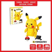 Đồ Chơi Lắp Ráp KEEPPLEY Pokemon Large Pikachu S0101 Building Block - Simba Toys Vietnam