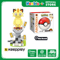 Đồ Chơi Lắp Ráp KEEPPLEY Pokemon Mini Meowth B0103 - Herbie Toys