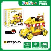 Đồ Chơi Lắp Ráp KEEPPLEY Pokemon Pikachu Mini Food Cart K20213 Building Block - Herbie Toys