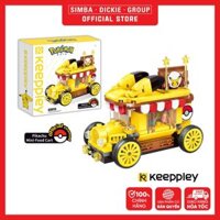 Đồ Chơi Lắp Ráp KEEPPLEY Pokemon Pikachu Mini Food Cart K20213 Building Block - Simba Toys Vietnam