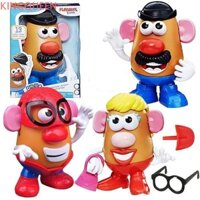 Đồ chơi lắp ráp khoai tây KINGQUEEN, Đồ chơi mô hình trang trí búp bê Mr Potato Head, Đồ trang trí hình cổ điển Bộ sưu tập hoạt hình Kawaii