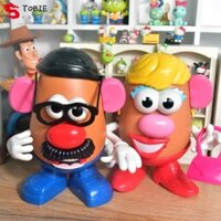 Đồ chơi lắp ráp khoai tây TOBIE, Đồ chơi mô hình trang trí búp bê Mr Potato Head, Bộ sưu tập đồ trang trí hình hoạt hình Kawaii sáng tạo