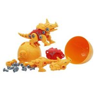 Đồ chơi lắp ráp khủng long - quả trứng T-rex CRESTA DK81089 - Màu ngẫu nhiên