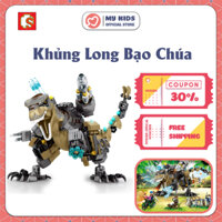 Đồ Chơi Lắp Ráp Khủng Long Bạo Chúa Đại Chiến - SEMBO 205037