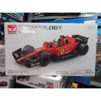 Đồ chơi lắp ráp kiểu 13014 Lắp Ghép mô hình xe đua F1  (đủ 4 màu)