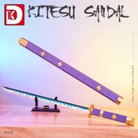 Đồ Chơi Lắp Ráp Kiểu LEGO Bộ 3 Thanh Kiếm KATANA Hủy Diệt Của Roronoa Zoro Trong Đảo Hải Tặc